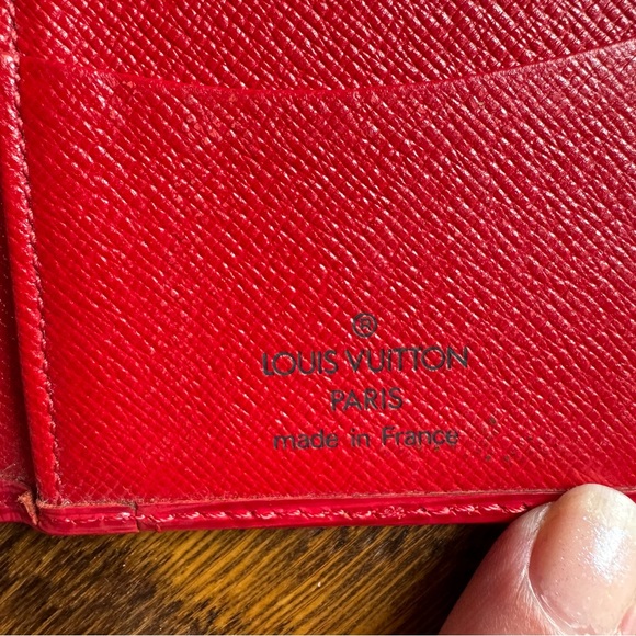 ⚡️Louis Vuitton Red Epi Pocket Organizer - Picture 5 of 13